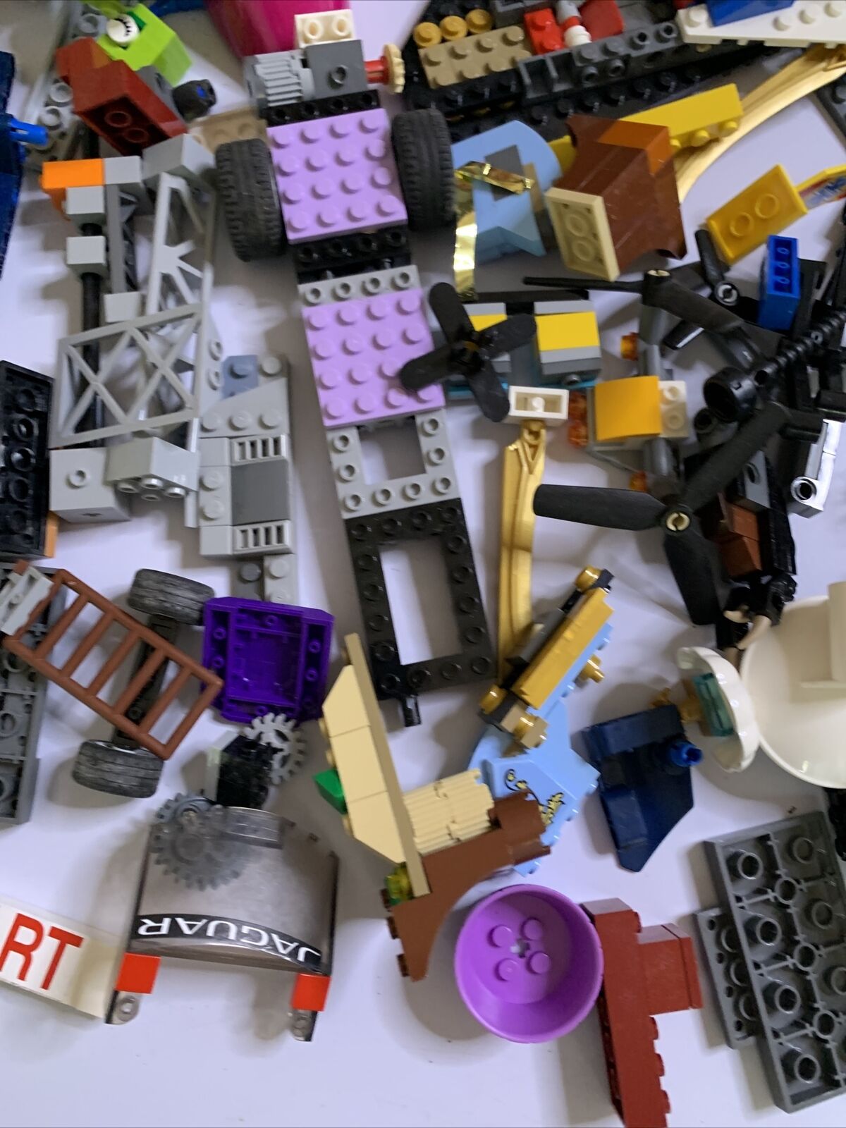 Lego Bulk Lot Airplane Dragons Technic Boats Cars 1.61kg Genuine Assorted