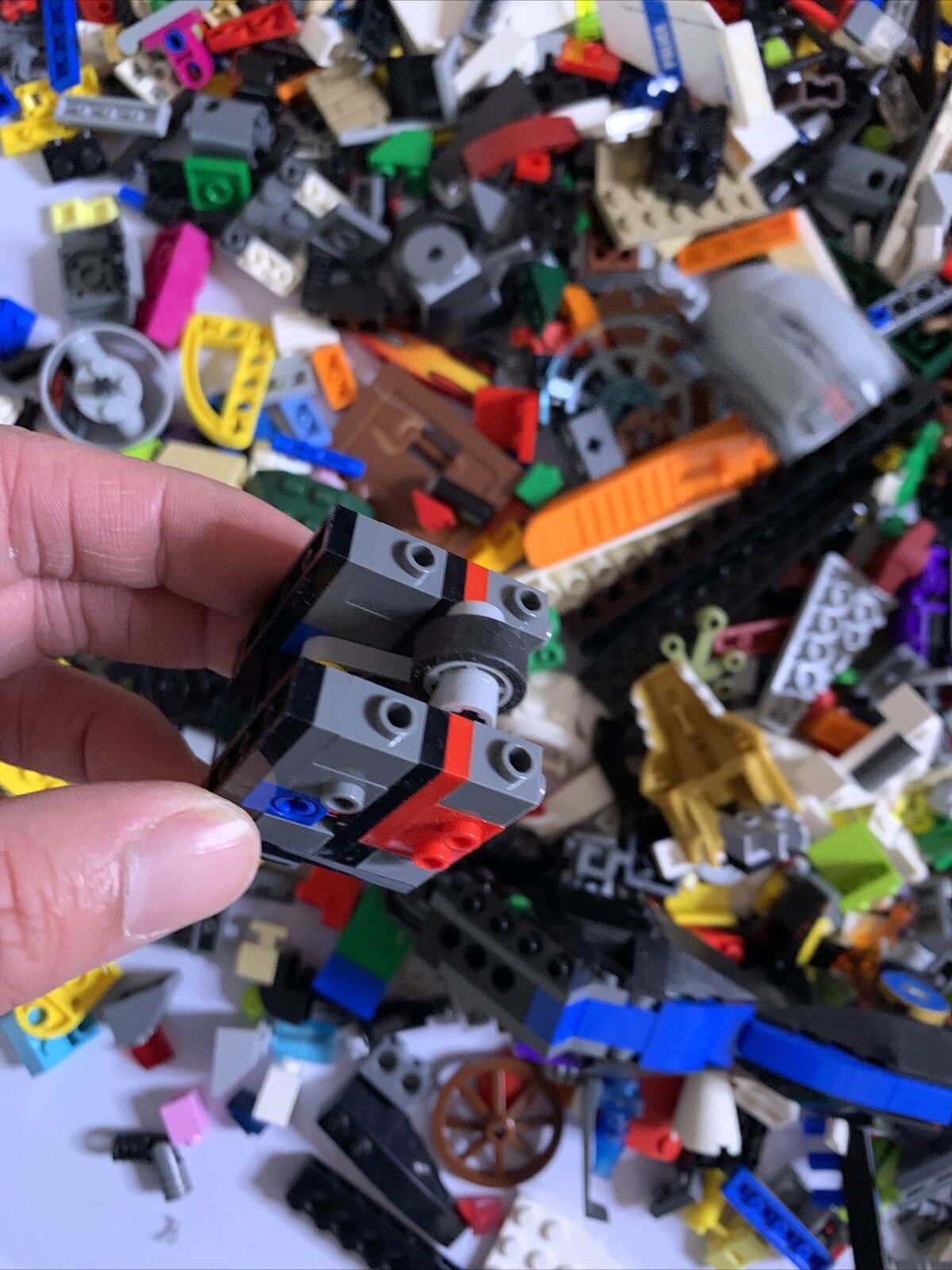 Lego bulk Bulk Lot Technic Bionicle Police Space 1.4kg