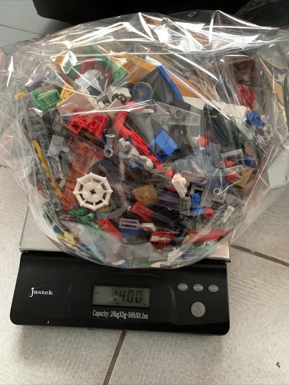 Lego bulk Bulk Lot Technic Bionicle Police Space 1.4kg