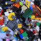 Lego bulk Bulk Lot Technic Bionicle Police Space 1.4kg