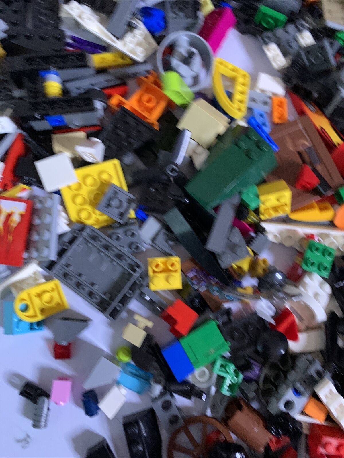 Lego bulk Bulk Lot Technic Bionicle Police Space 1.4kg