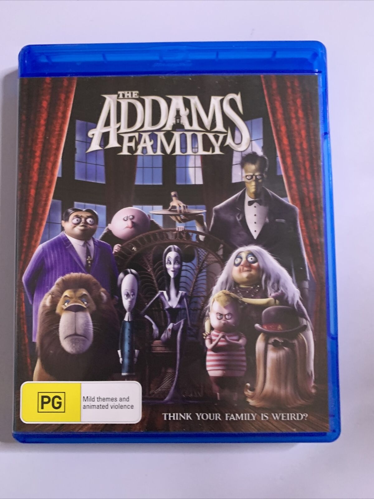 The Addams Family (Blu-ray, 2019) Aimee Garcia, Martin Short, Bette Midler