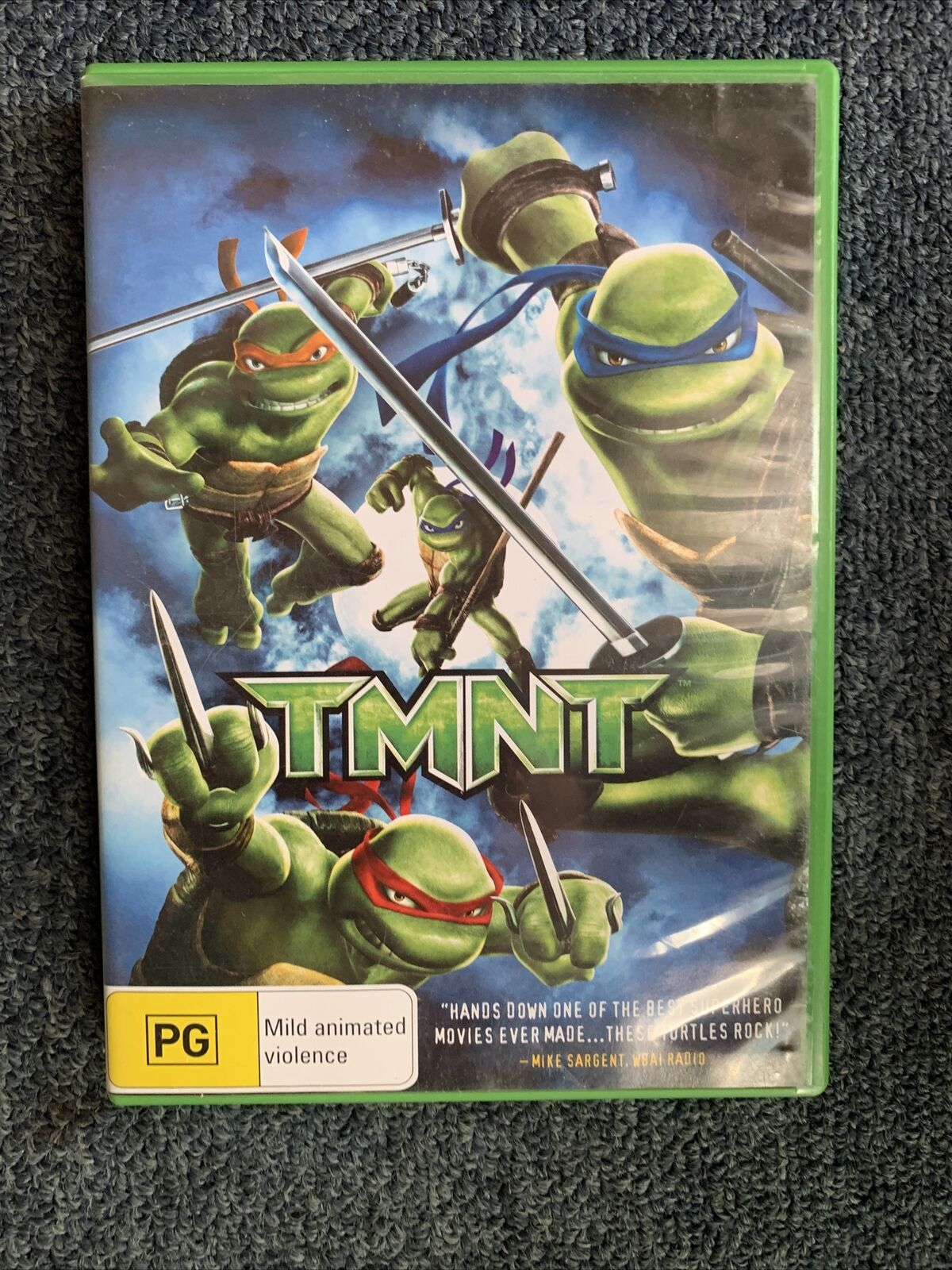 6x Teenage Mutant Ninja Turtles TMNT DVD Region 4