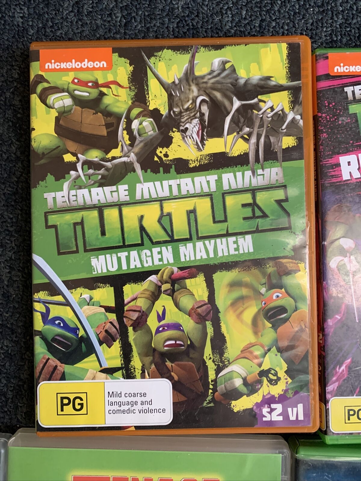 6x Teenage Mutant Ninja Turtles TMNT DVD Region 4