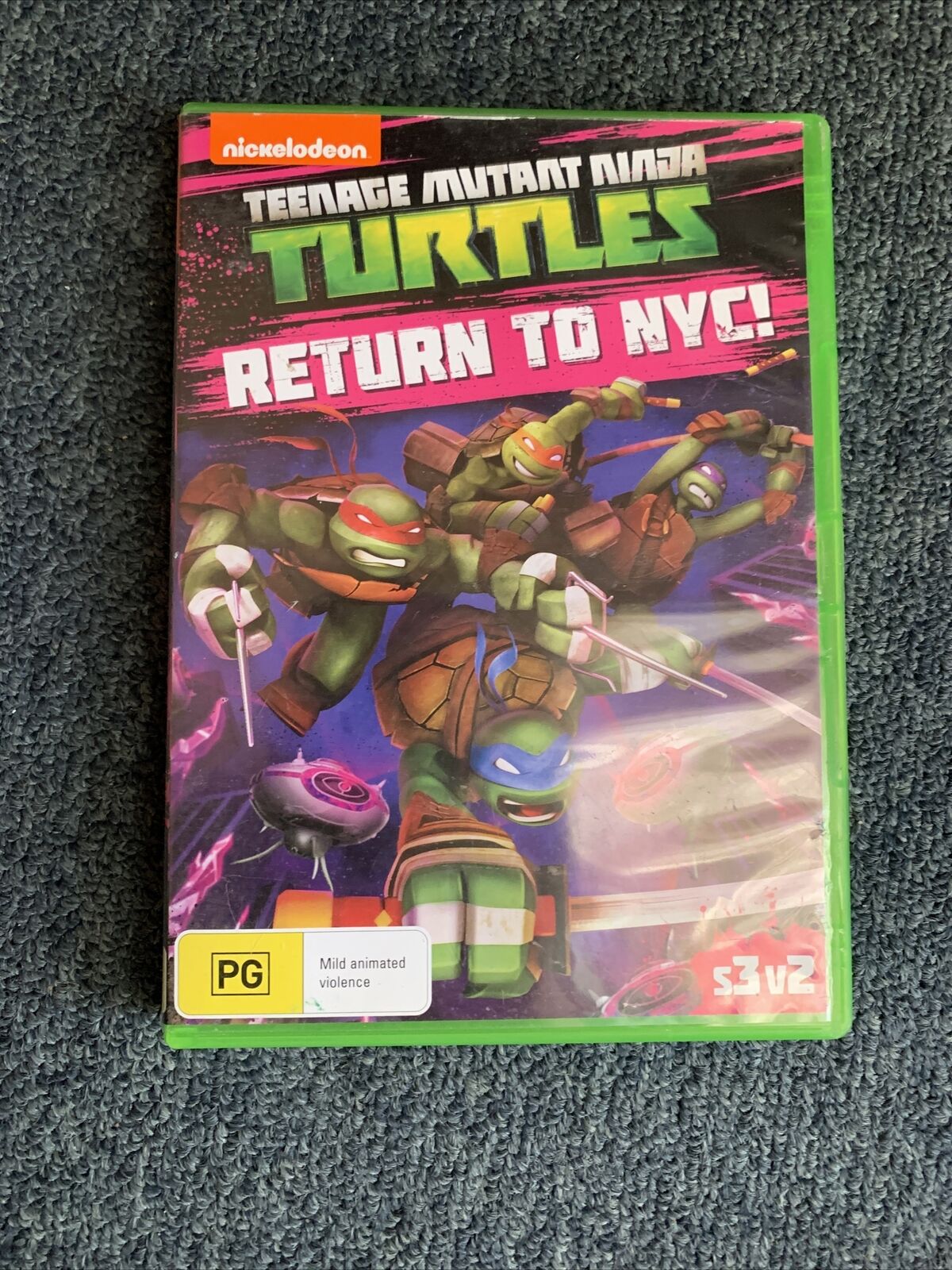 6x Teenage Mutant Ninja Turtles TMNT DVD Region 4