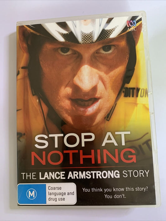 Stop At Nothing - The Lance Armstrong Story (DVD, 2014) Region 4