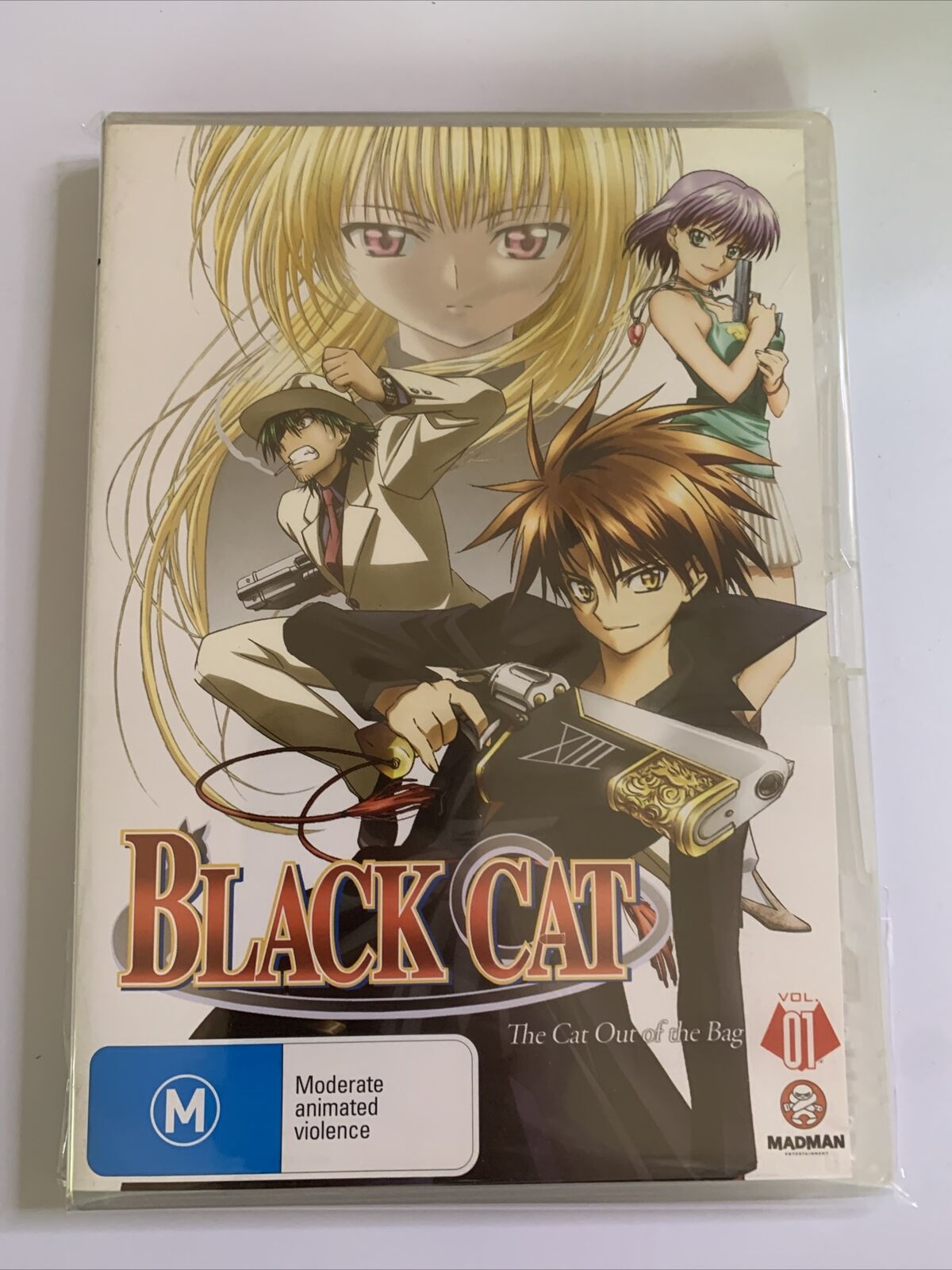 Black Cat : Vol 1 (DVD, 2005) Anime Region 4 NEW