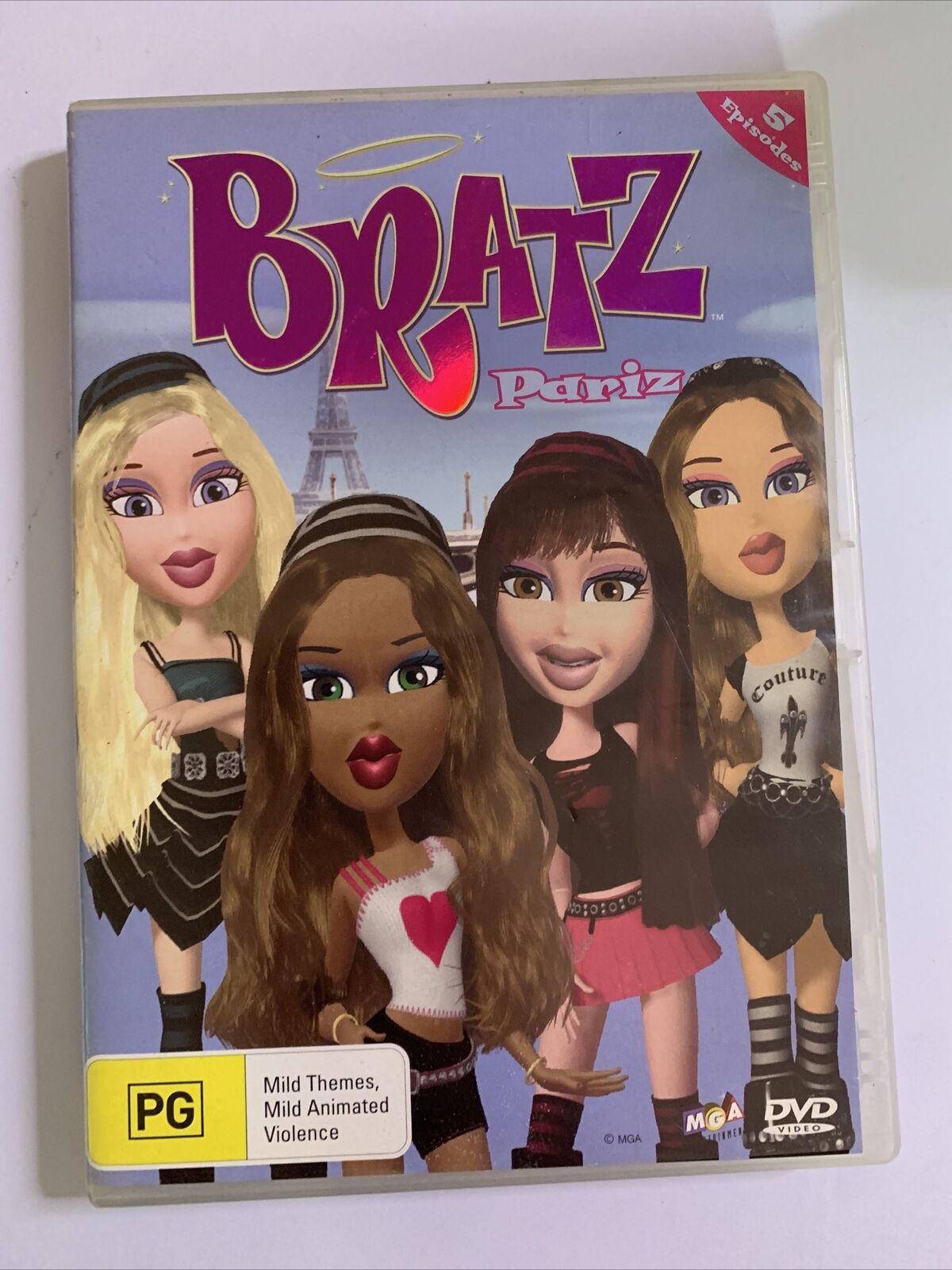 Bratz - Pariz  (DVD, 2007)   Region 4