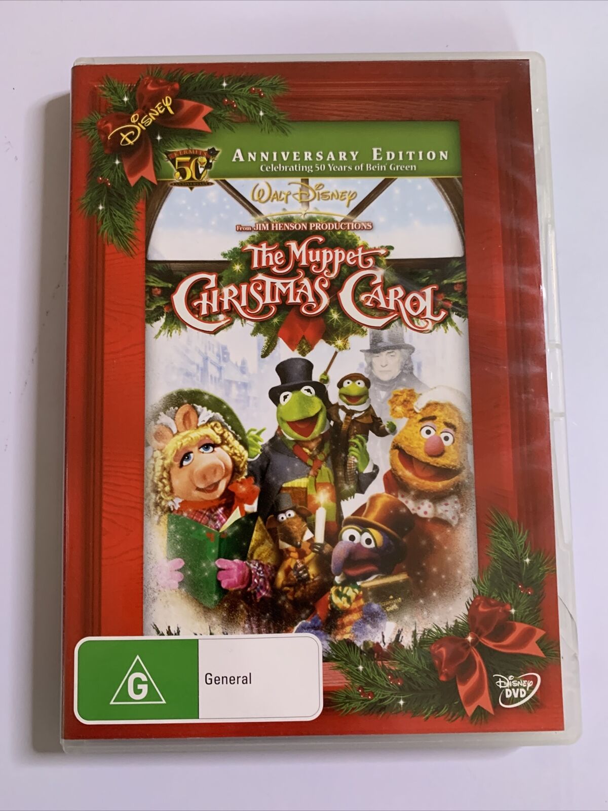 The Muppet Christmas Carol (50th Anniversary Edition, DVD, 1993)  Region 4