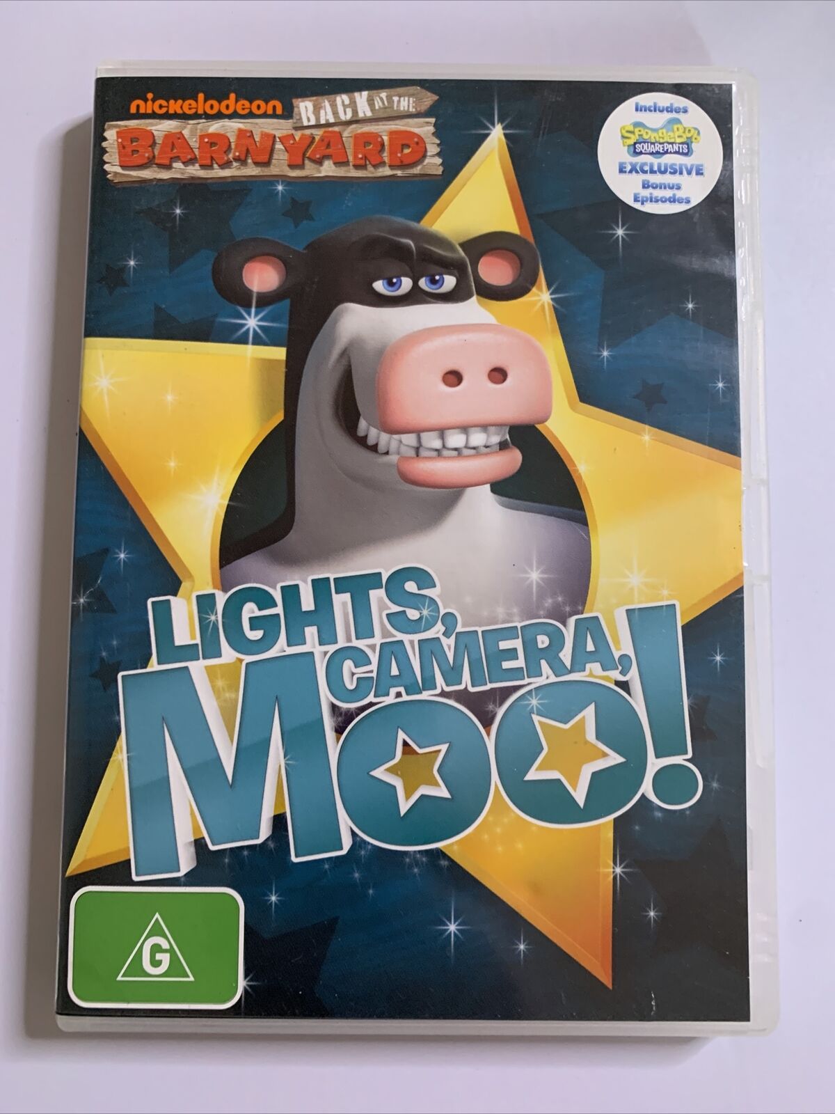 Back At The Barnyard - Lights, Camera, Moo! (DVD, 2010) Region 4