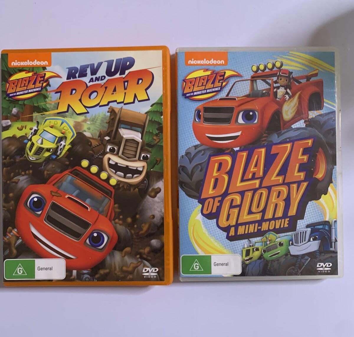 Blaze & The Monster Machines - Rev Up And Roar + Mini Movie (DVD, 2014) Region 4