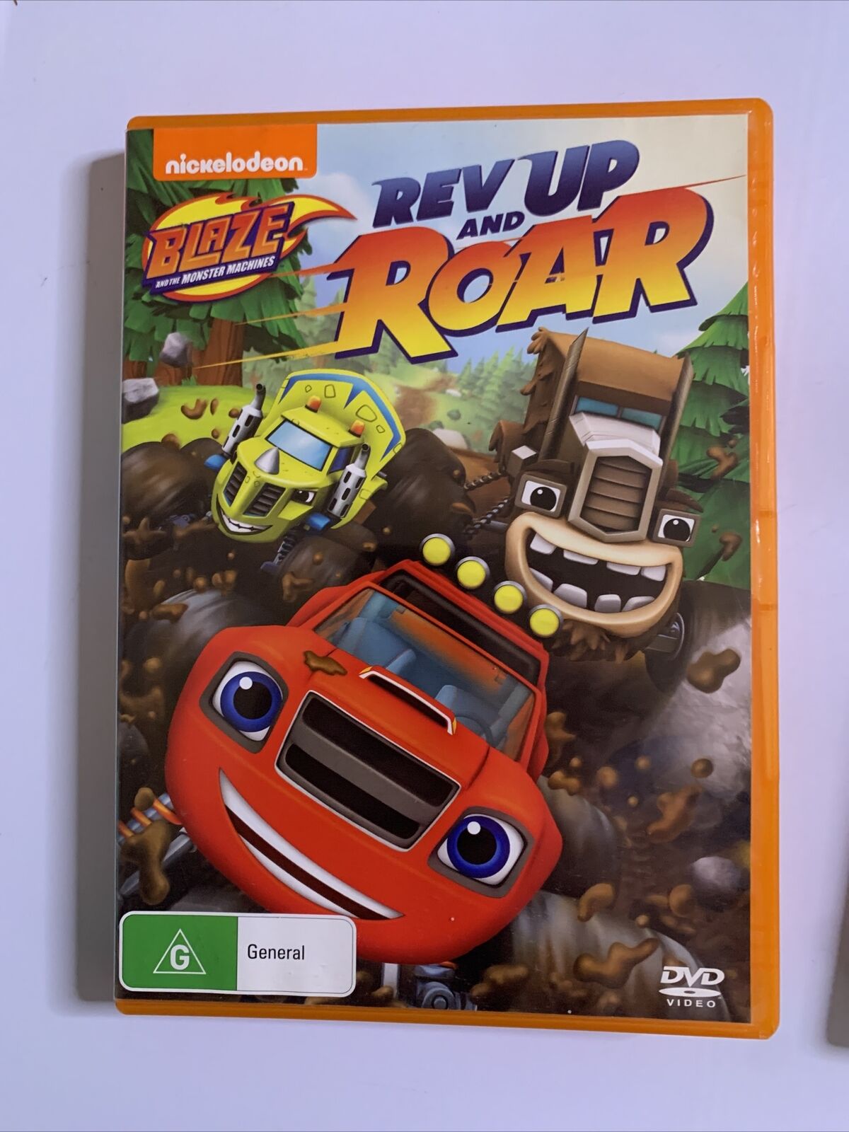 Blaze The Monster Machines Rev Up And Roar Mini Movie DVD