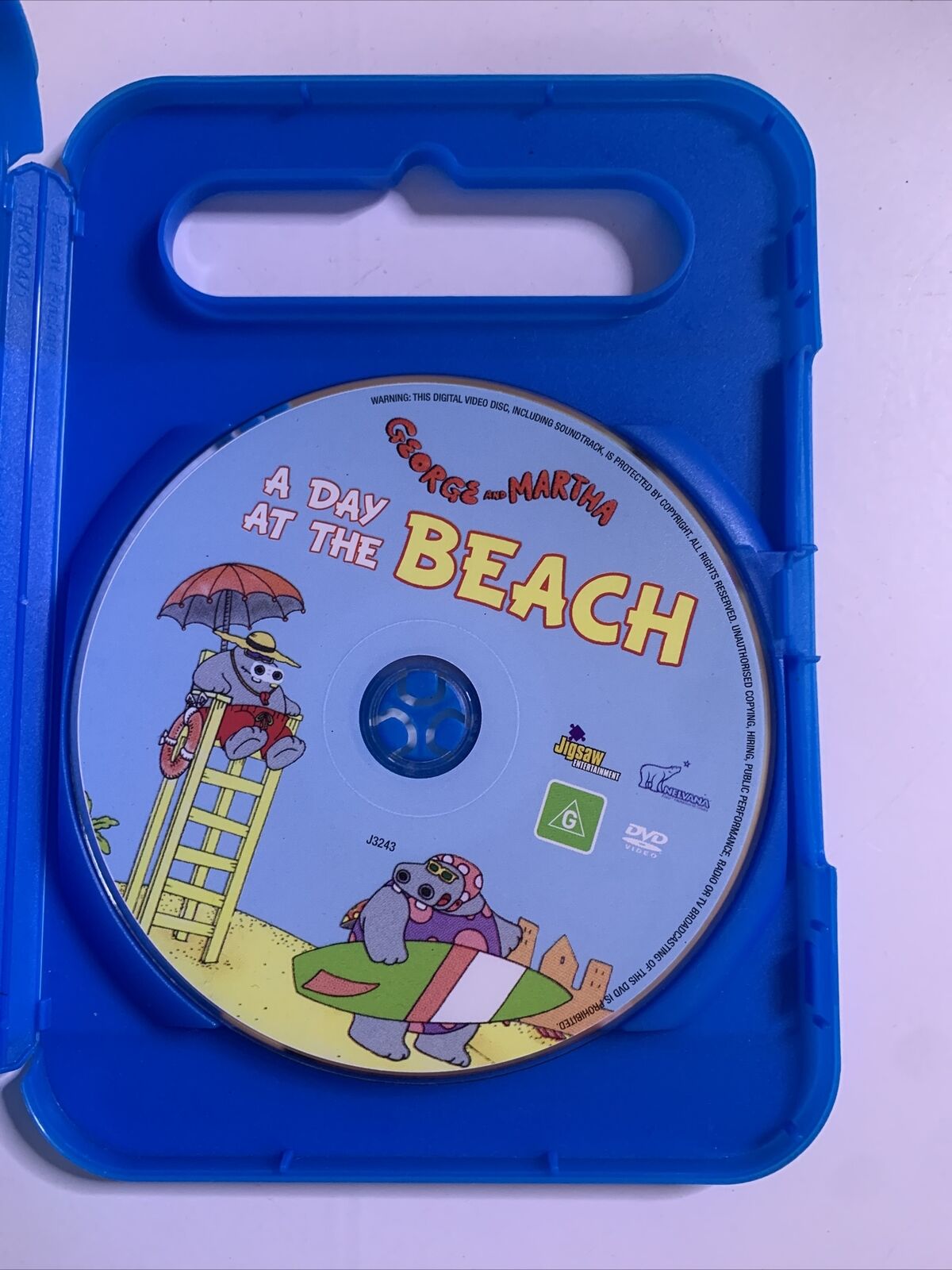 George And Martha - A Day At The Beach (DVD) Region 4