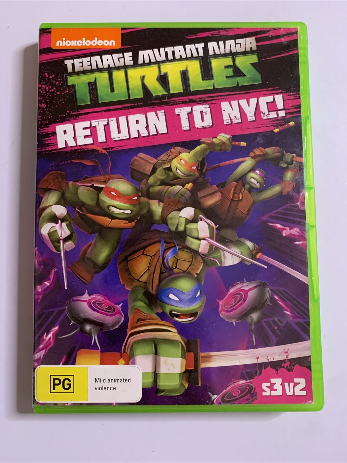 Teenage Mutant Ninja Turtles - Return To NYC! (DVD, 2014) Region 4