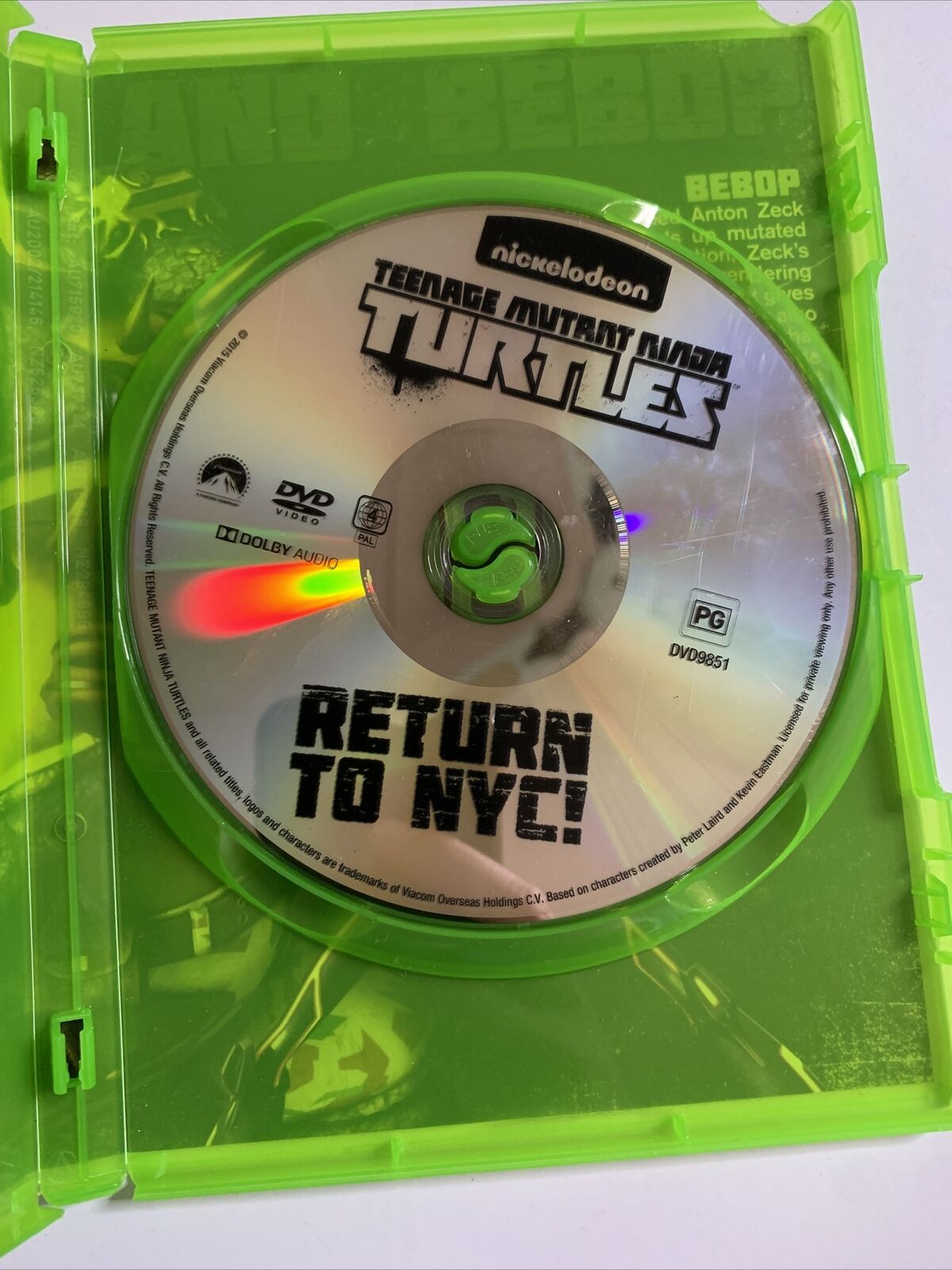 Teenage Mutant Ninja Turtles - Return To NYC! (DVD, 2014) Region 4