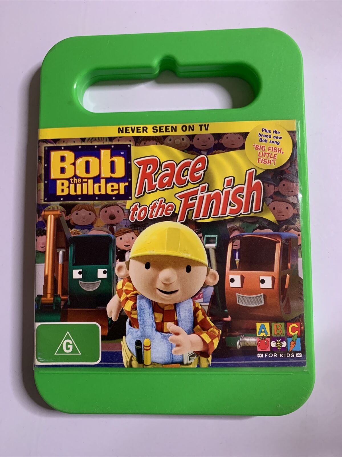 Bob The Builder Race To The Finish (DVD, 2008) Region 4 Retro Unit