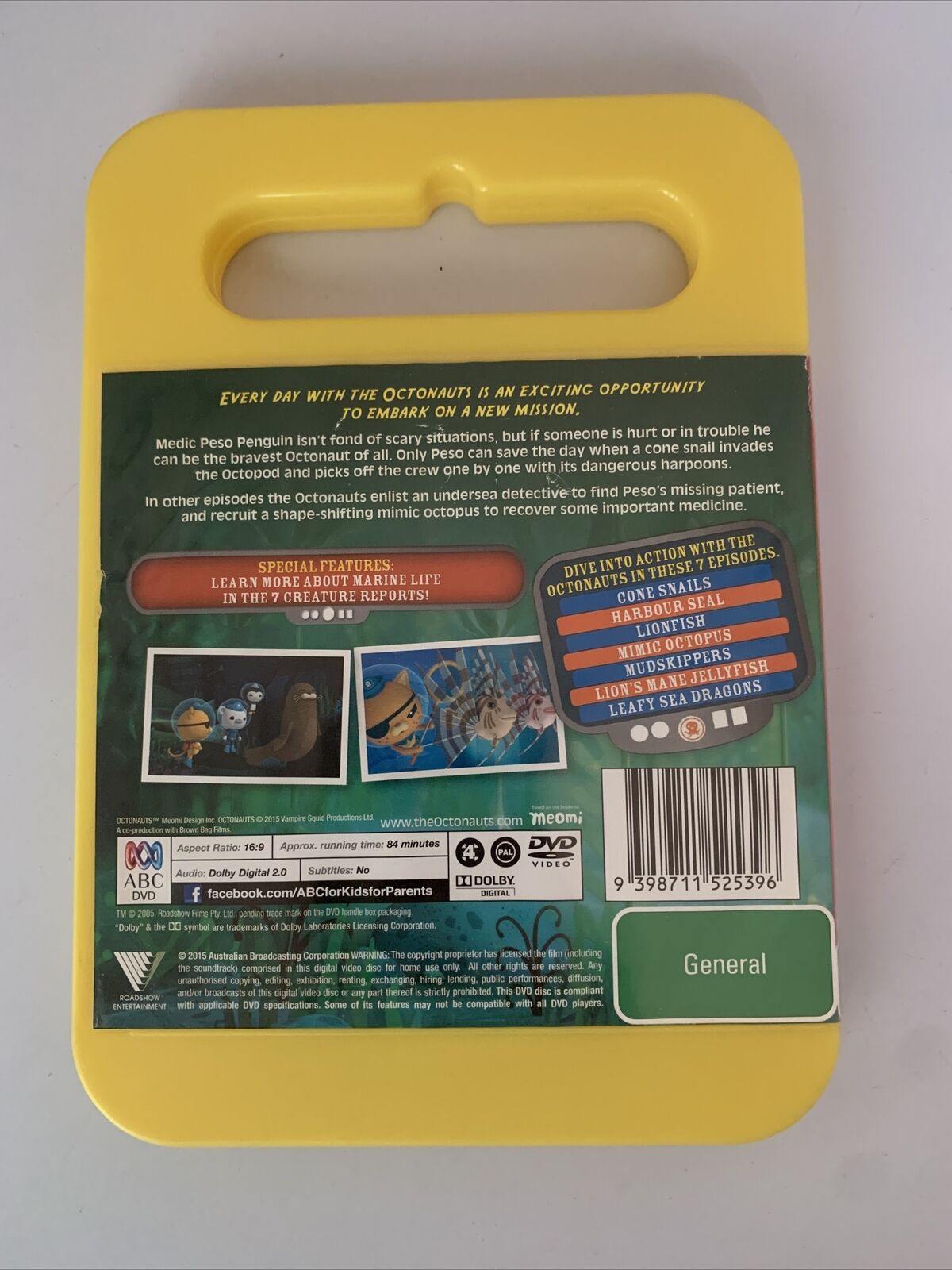 Octonauts - Flappity Flippers (DVD, 2014) ABC for Kids. Region 4