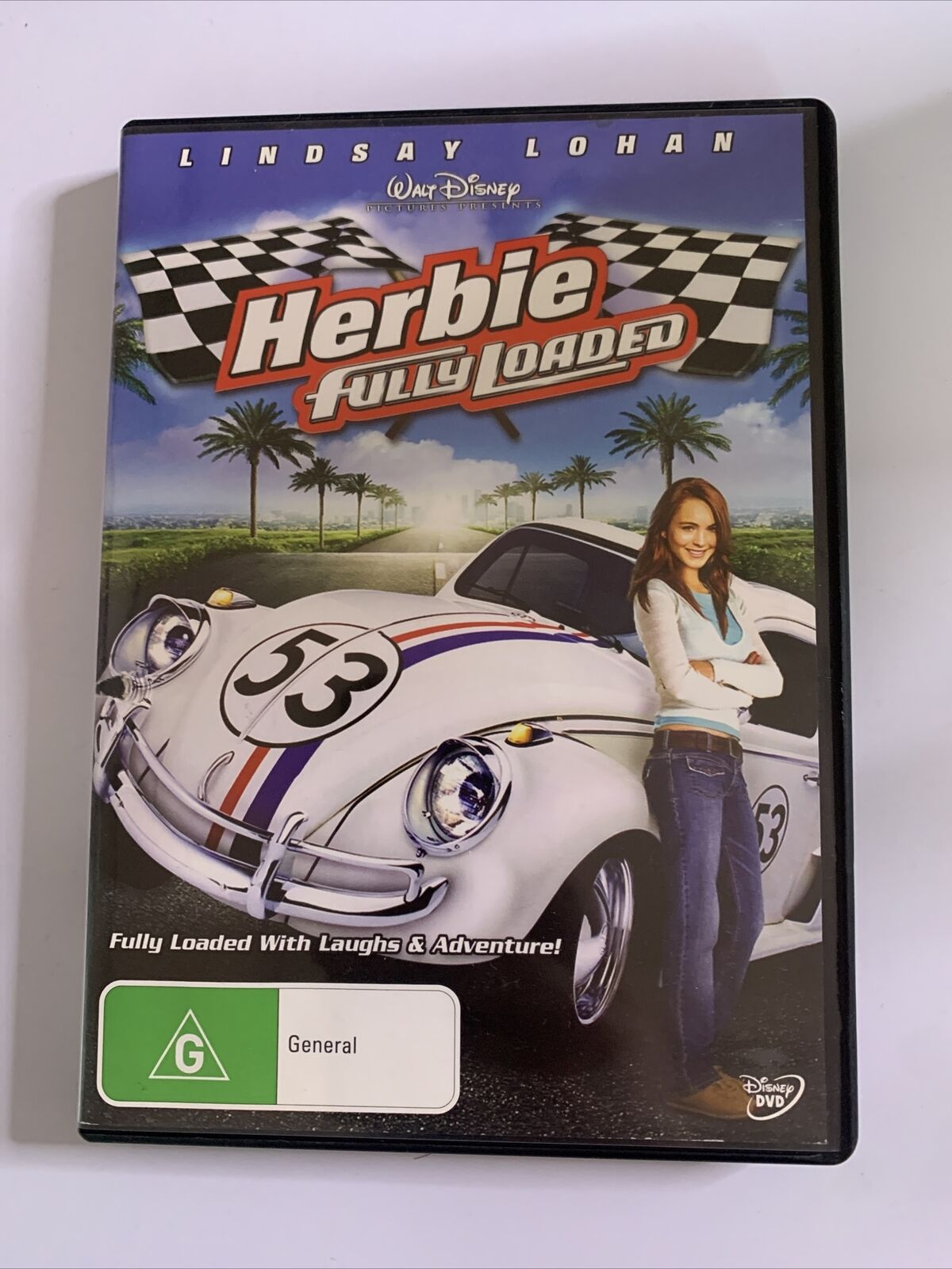 Herbie Fully Loaded DVD 2005 Michael Keaton Lindsay Lohan Region herbie-fully-loaded-dvd-2005-michael-keaton-lindsay-lohan-region