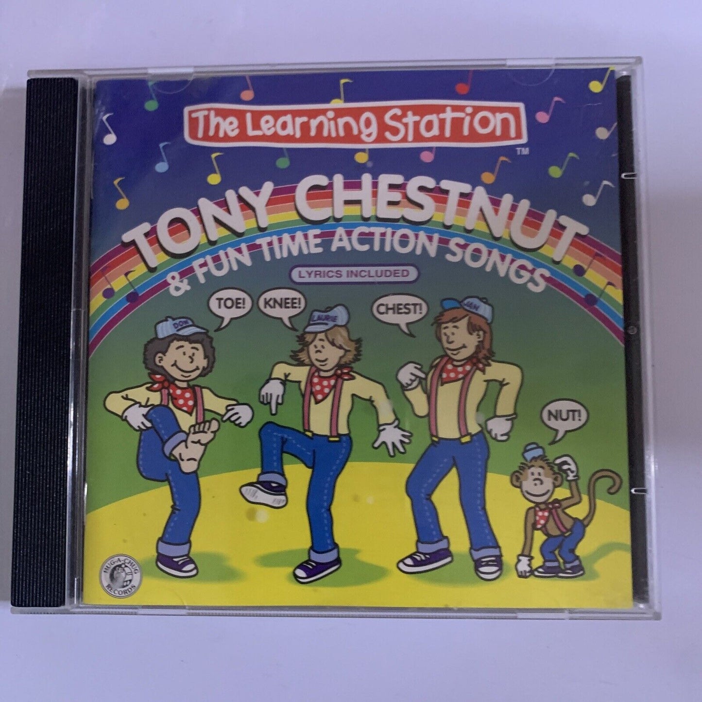 Learning Station: Tony Chestnut & Fun Time Action Songs (CD, 2000)