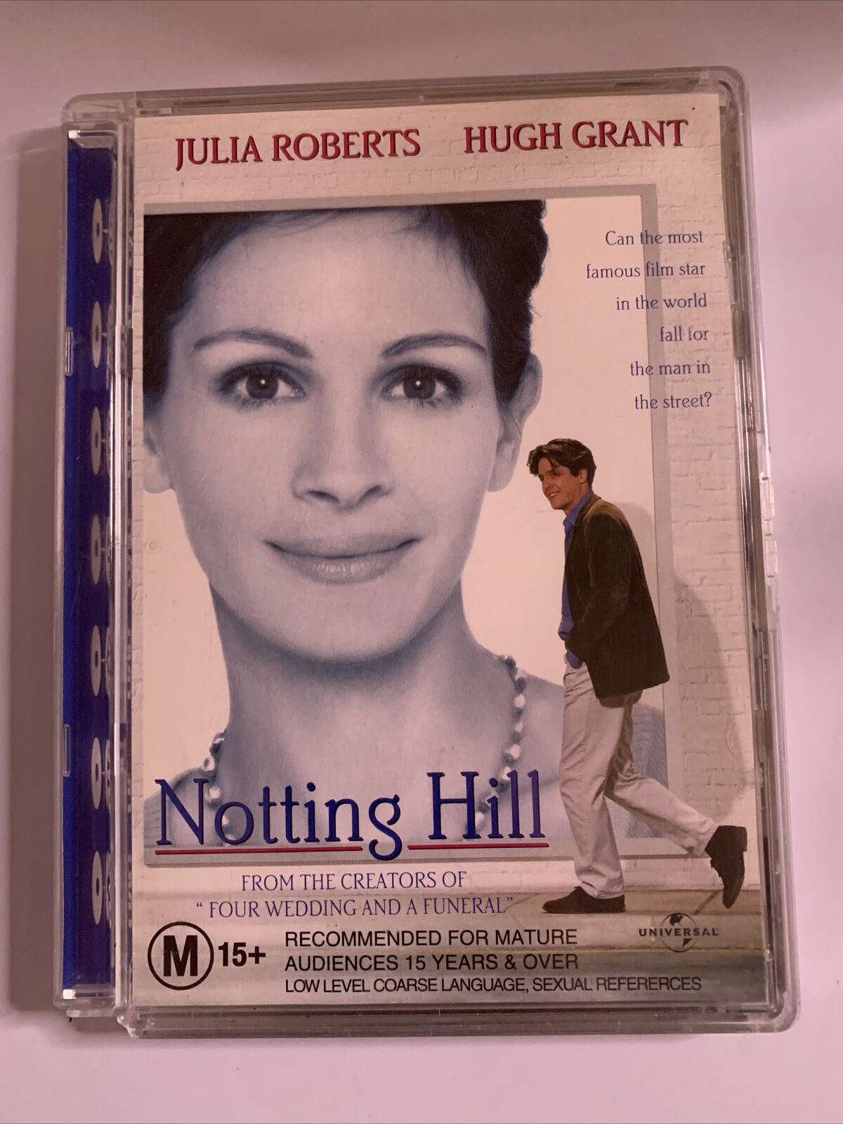 Notting Hill  (DVD, 1999) Hugh Grant, Julia Roberts. Region 4