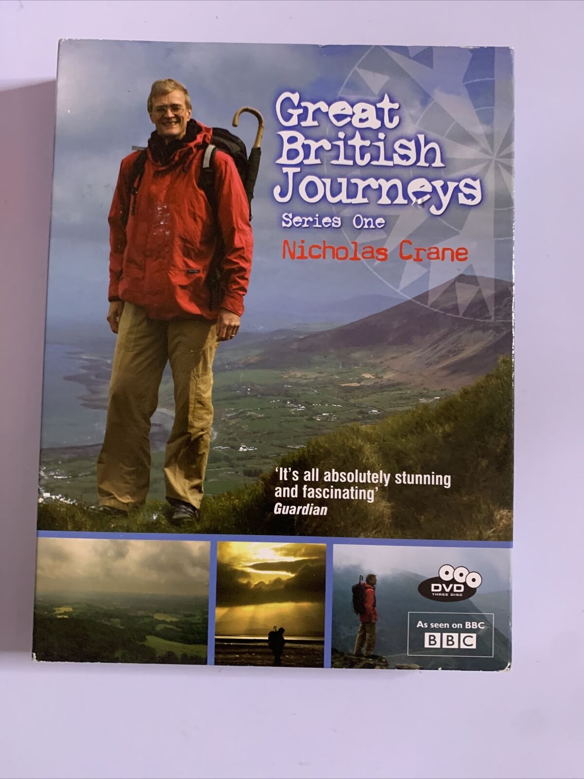 Great British Journeys - Series 1 (DVD) Nicholas Crane TV Series BBC Region 2