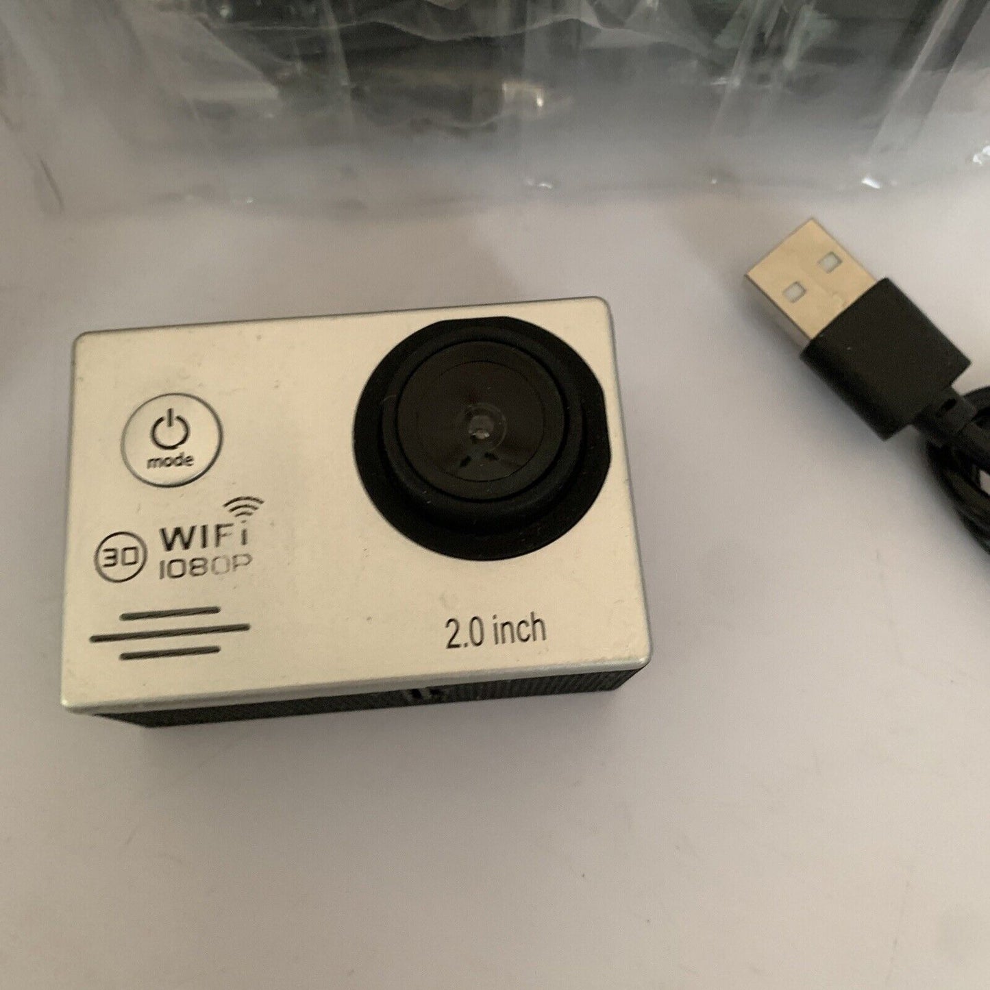 Waterproof Action Cam 12MP Wifi Full HD Case With Case and Brackets