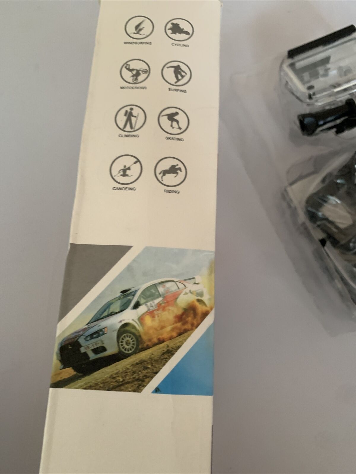 Waterproof Action Cam 12MP Wifi Full HD Case With Case and Brackets