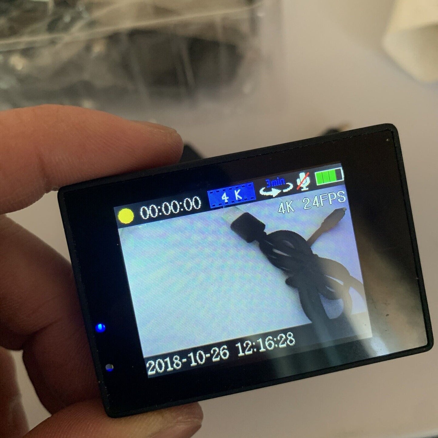 Waterproof Action Cam 12MP Wifi Full HD Case With Case and Brackets