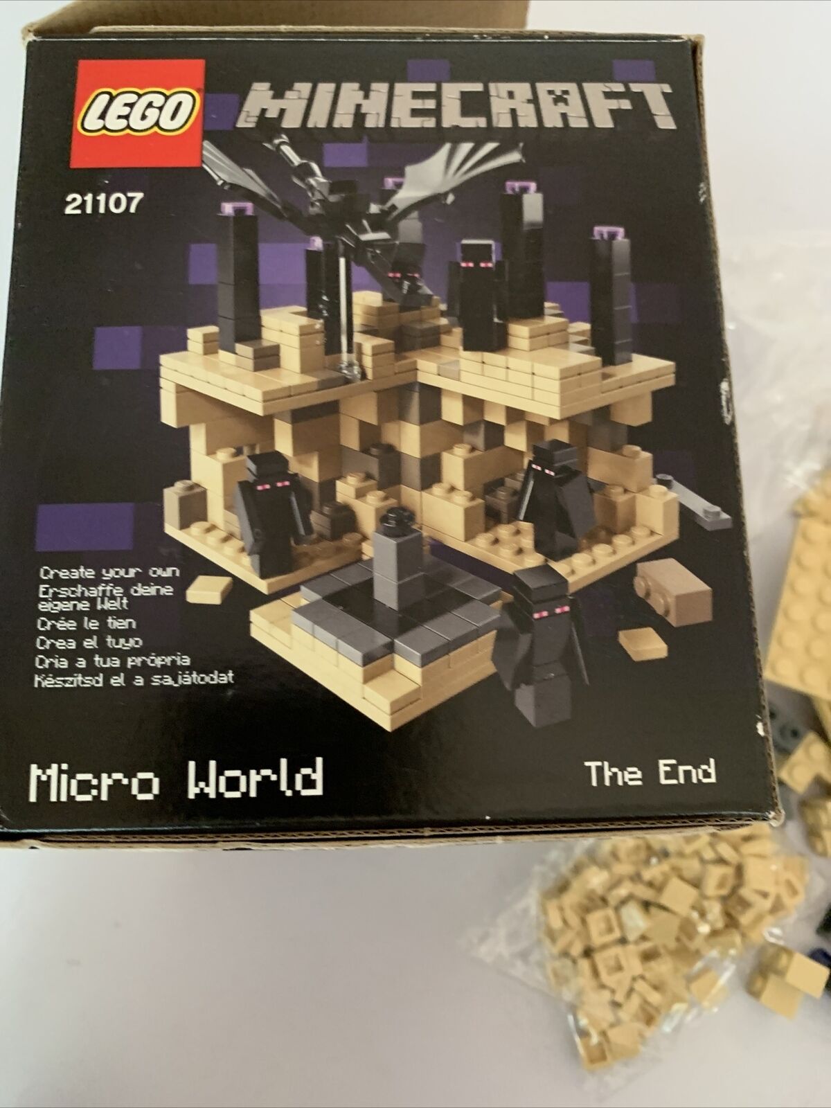 LEGO Minecraft: Micro World - The End (21107) Incomplete