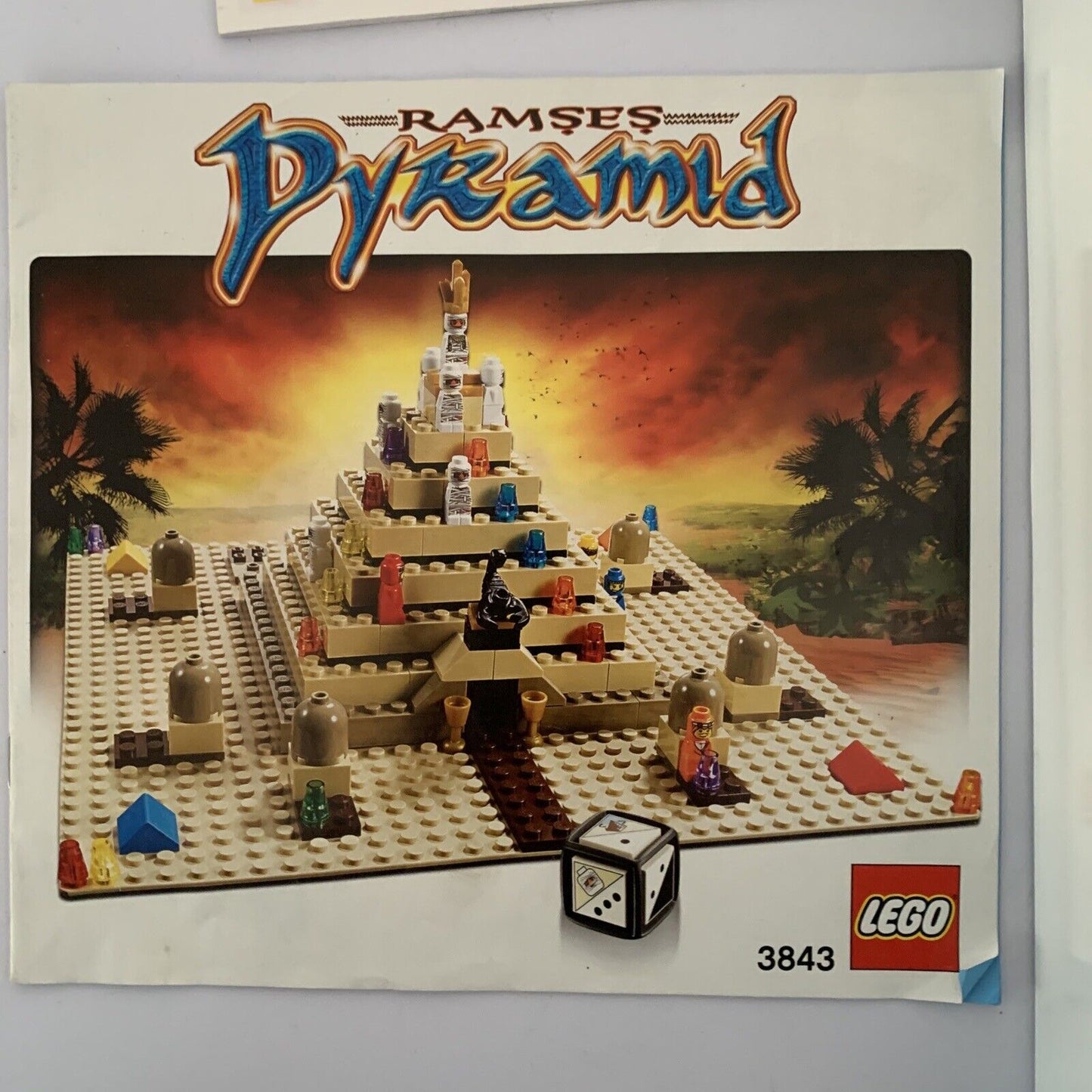 LEGO Ramses Pyramid Set 3843 (2009)