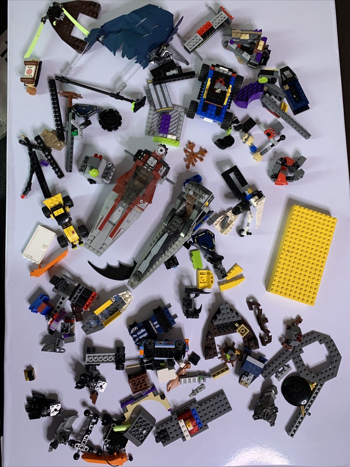 Lego Bulk lot Bionicle Spaceship Space Cars Ships Vehicles 1.1kg
