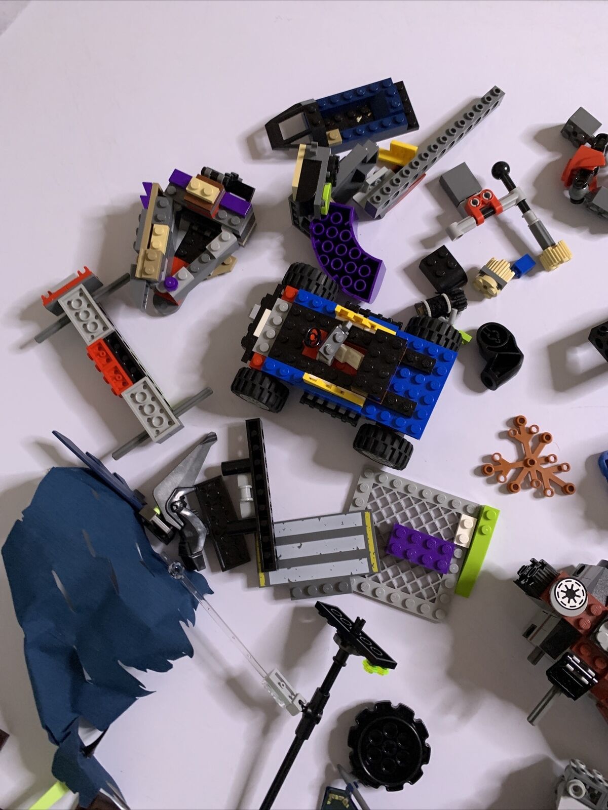 Lego Bulk lot Bionicle Spaceship Space Cars Ships Vehicles 1.1kg