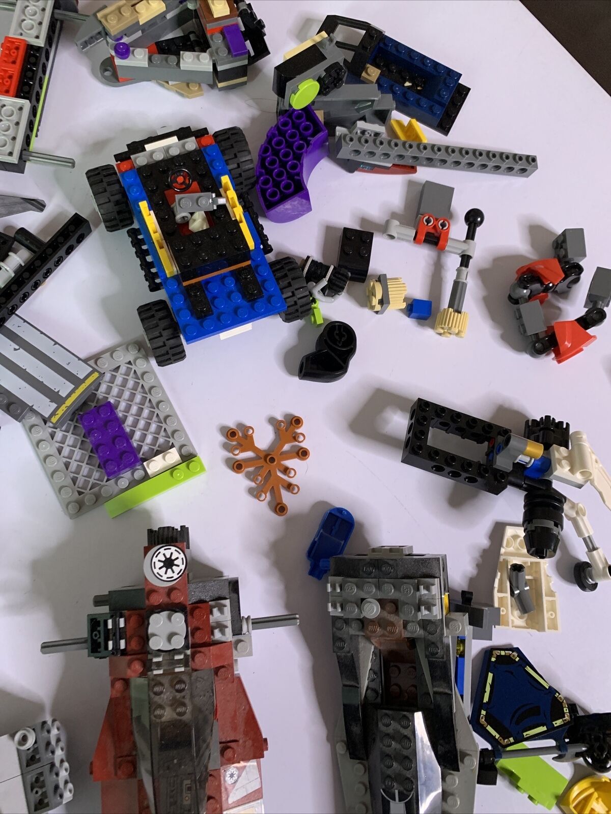 Lego Bulk lot Bionicle Spaceship Space Cars Ships Vehicles 1.1kg