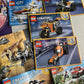 Lego Genuine Manual 16x Bellville City Creator Minecraft Jurassic World