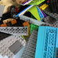 Bulk Genuine Lego Figures lots Castles Space Ships Airplanes Cars 1.61kg