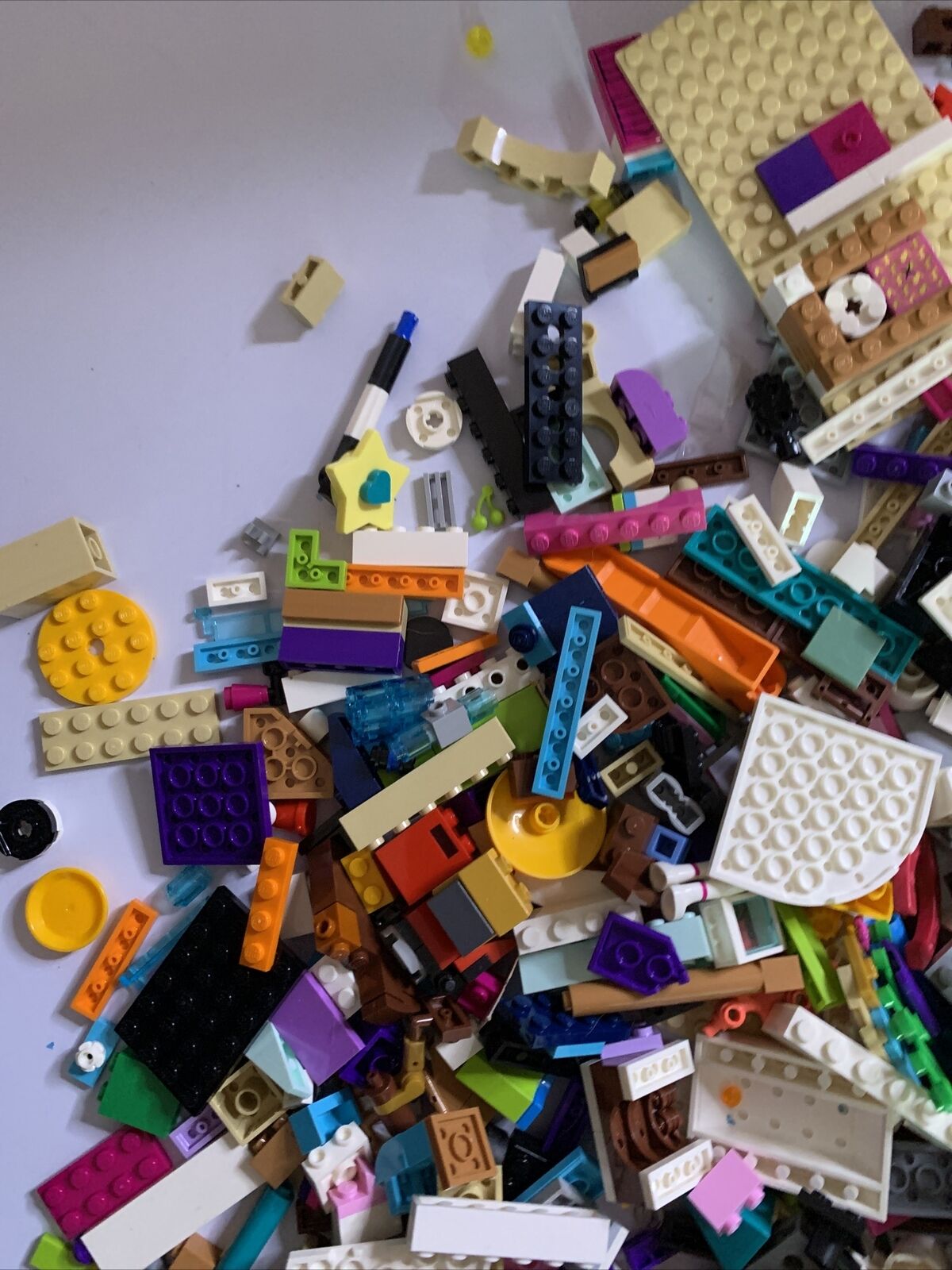 Lego Genuine bulk Friends Colourful Pieces Houses City lot 1.56kg