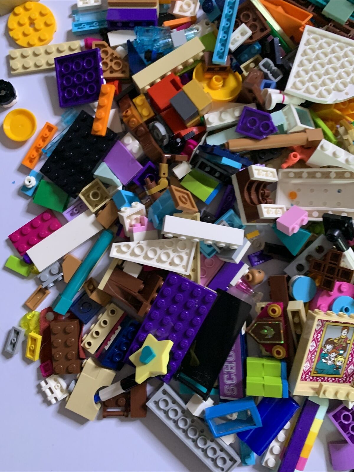 Lego Genuine bulk Friends Colourful Pieces Houses City lot 1.56kg