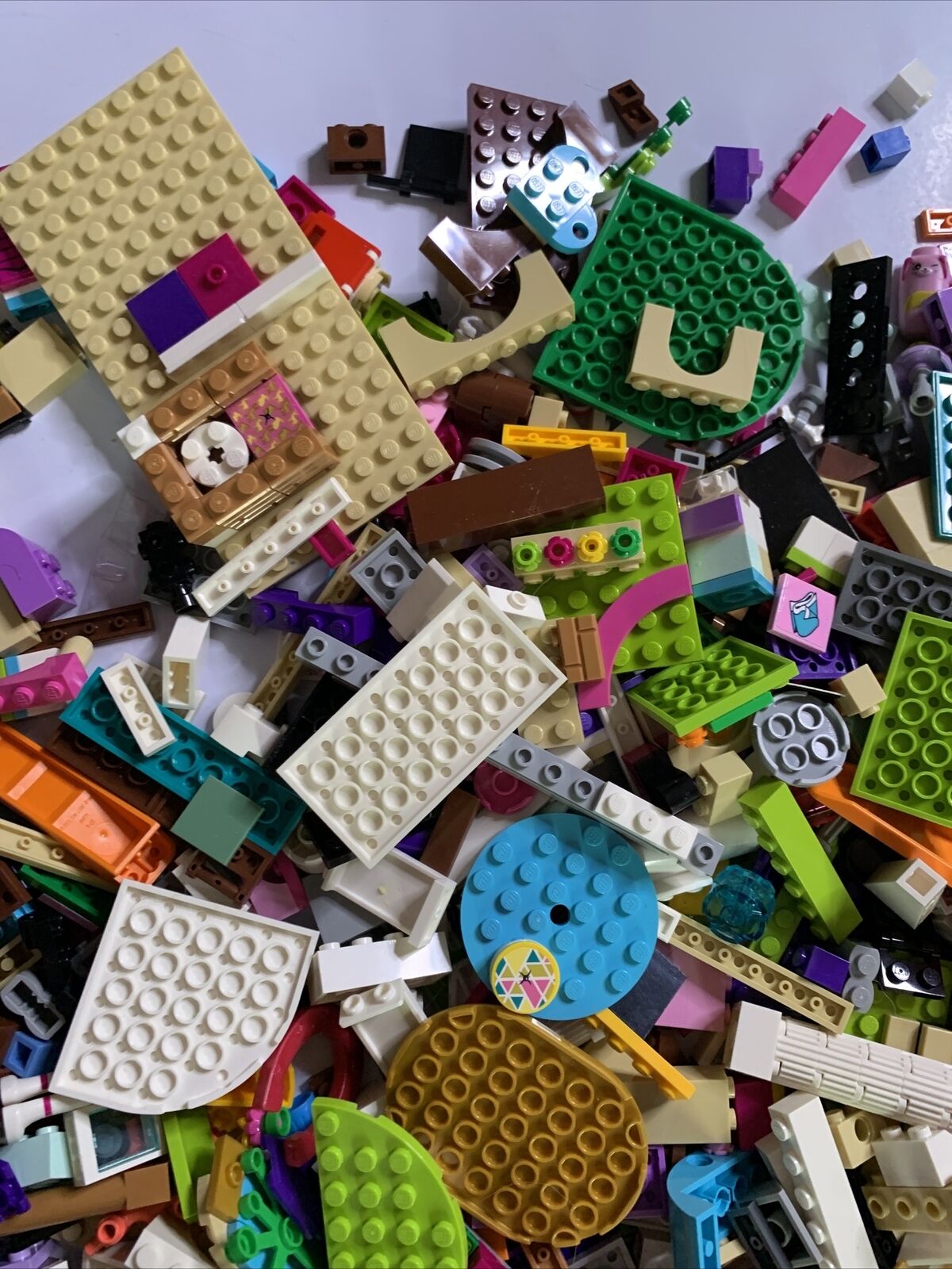 Lego Genuine bulk Friends Colourful Pieces Houses City lot 1.56kg