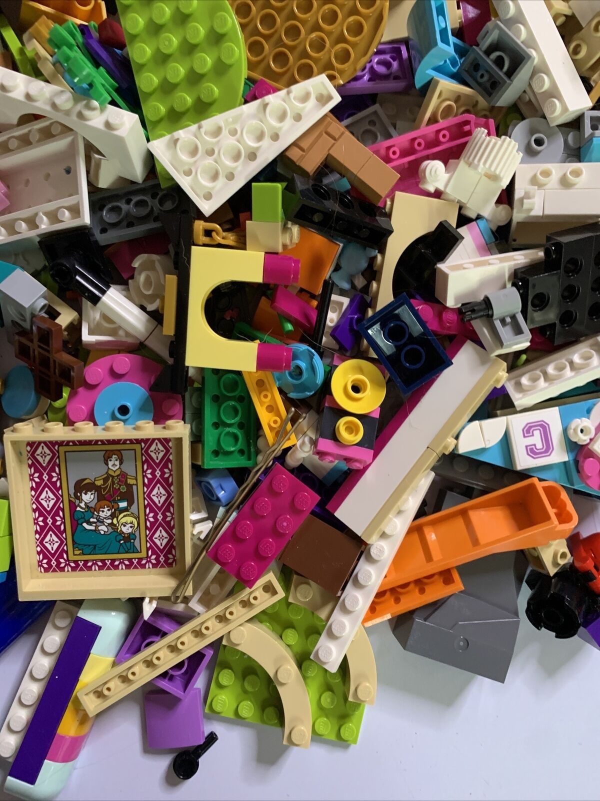 Lego Genuine bulk Friends Colourful Pieces Houses City lot 1.56kg