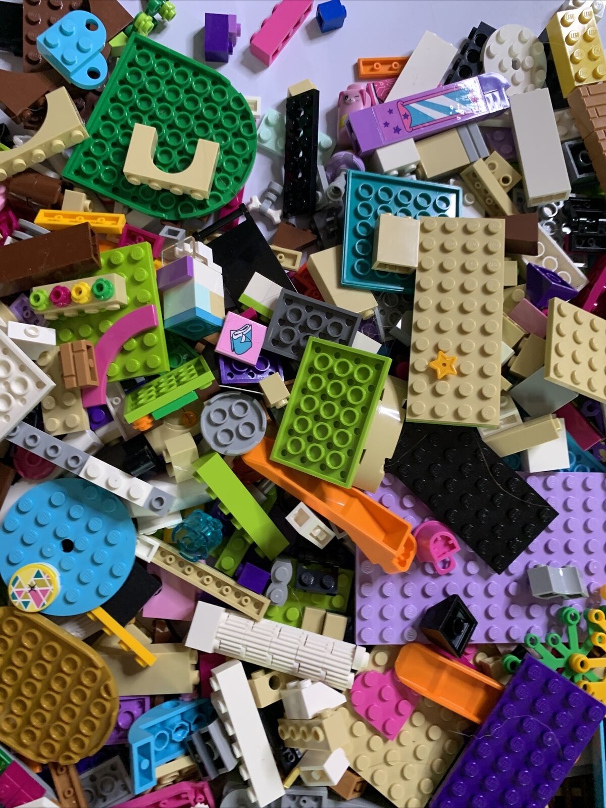 Lego Genuine bulk Friends Colourful Pieces Houses City lot 1.56kg