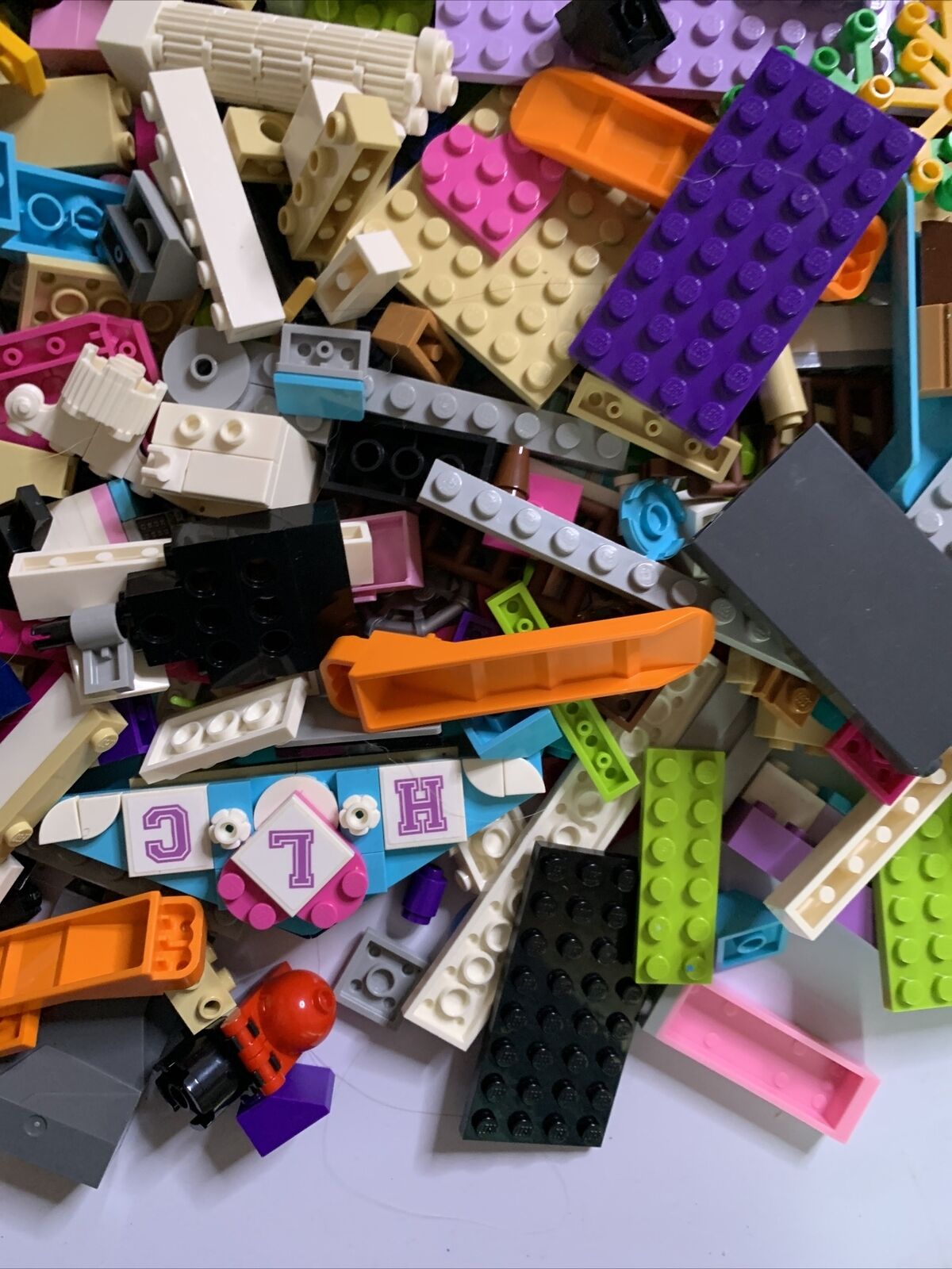 Lego Genuine bulk Friends Colourful Pieces Houses City lot 1.56kg