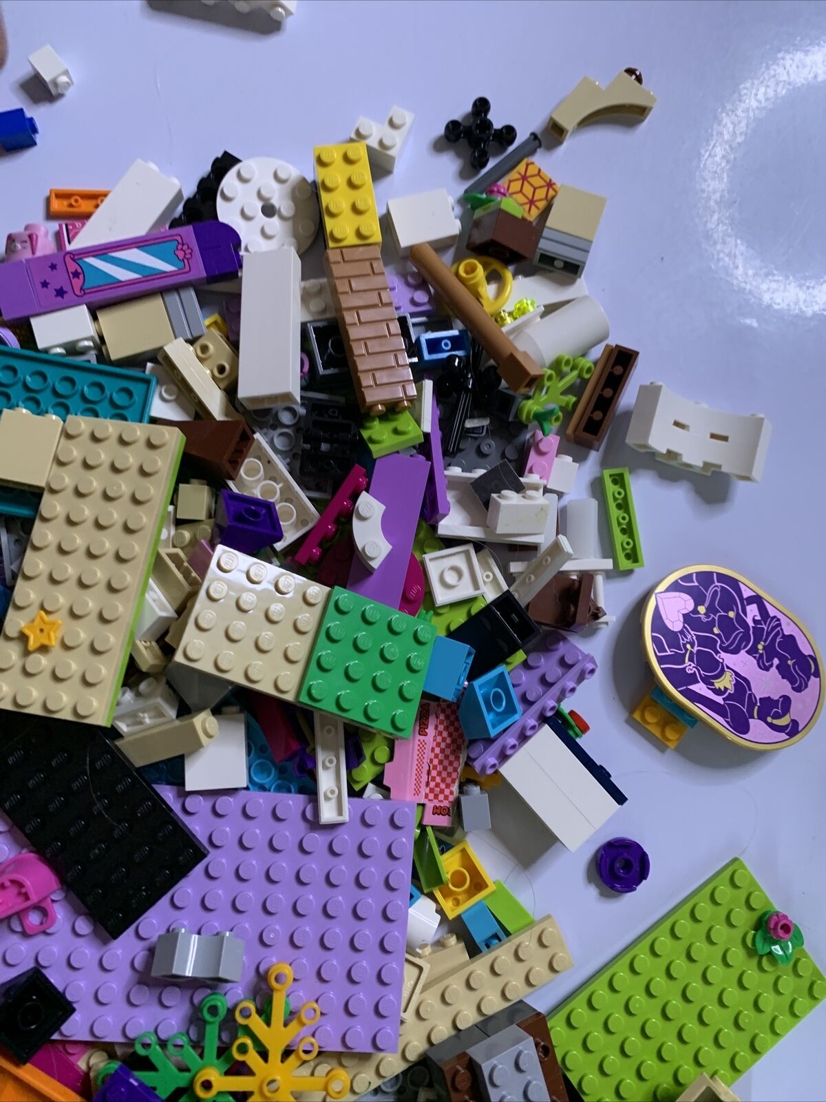 Lego Genuine bulk Friends Colourful Pieces Houses City lot 1.56kg