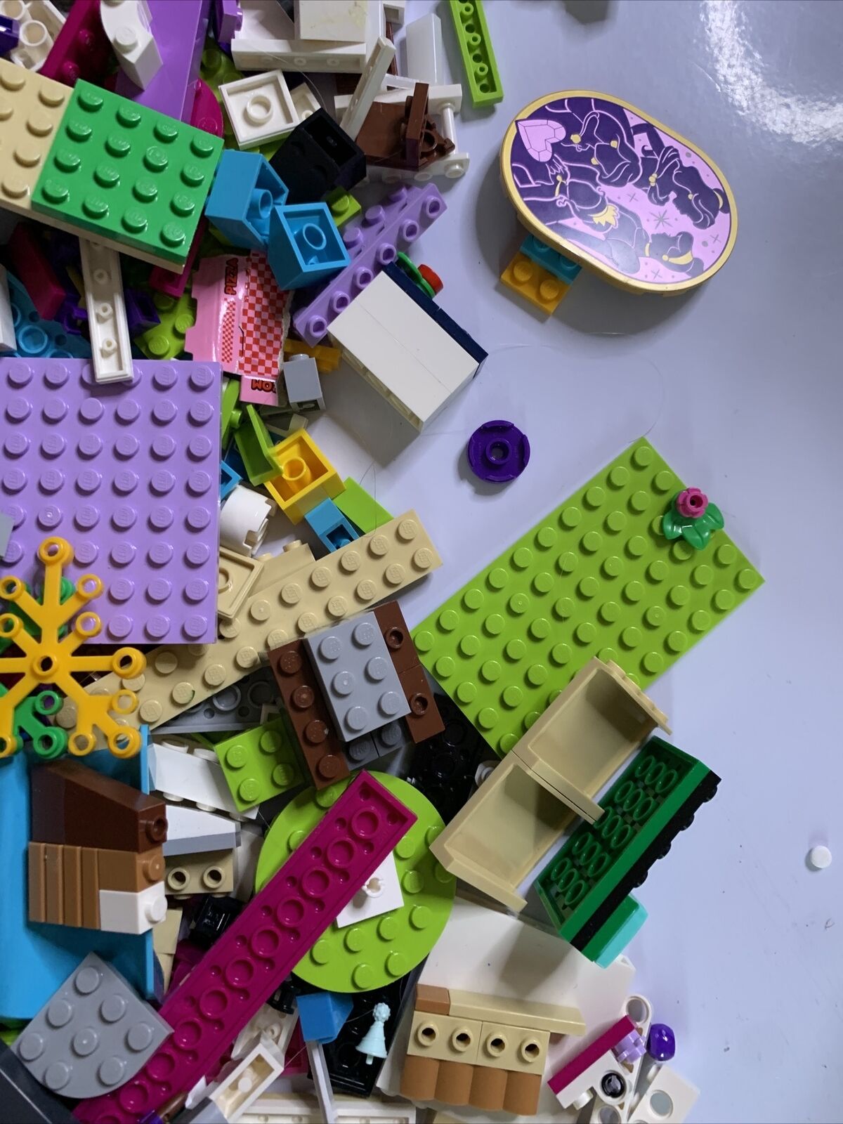 Lego Genuine bulk Friends Colourful Pieces Houses City lot 1.56kg