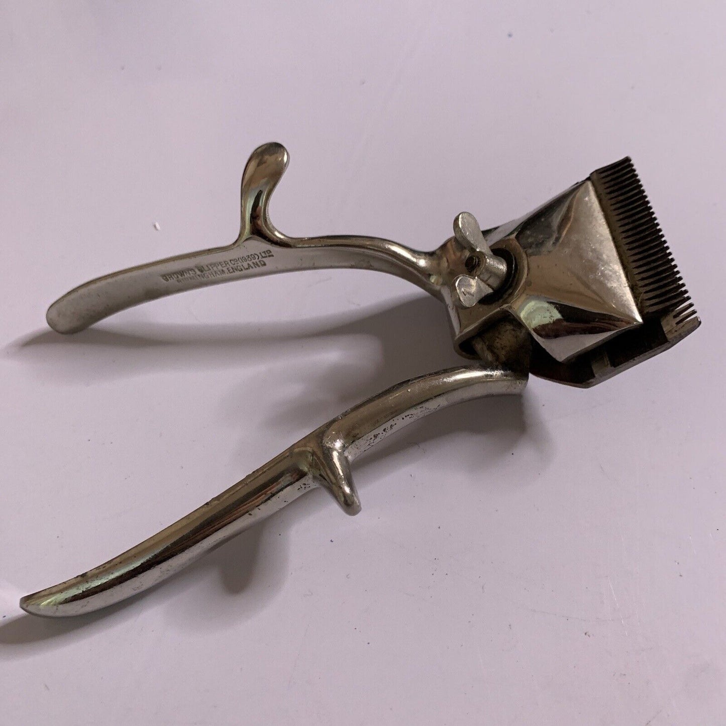 Browns Manual Hair Clippers No 1939 Made in England Birmingham