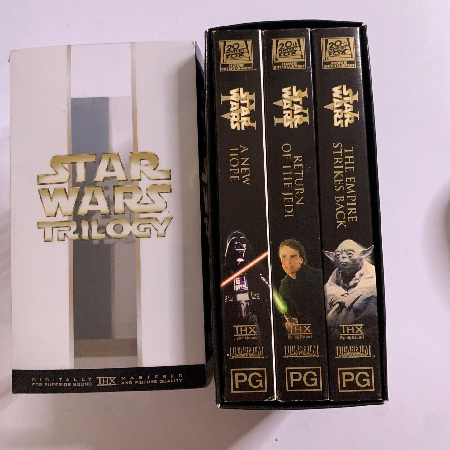 Star Wars VHS Original Trilogy PAL Special Edition Box Set