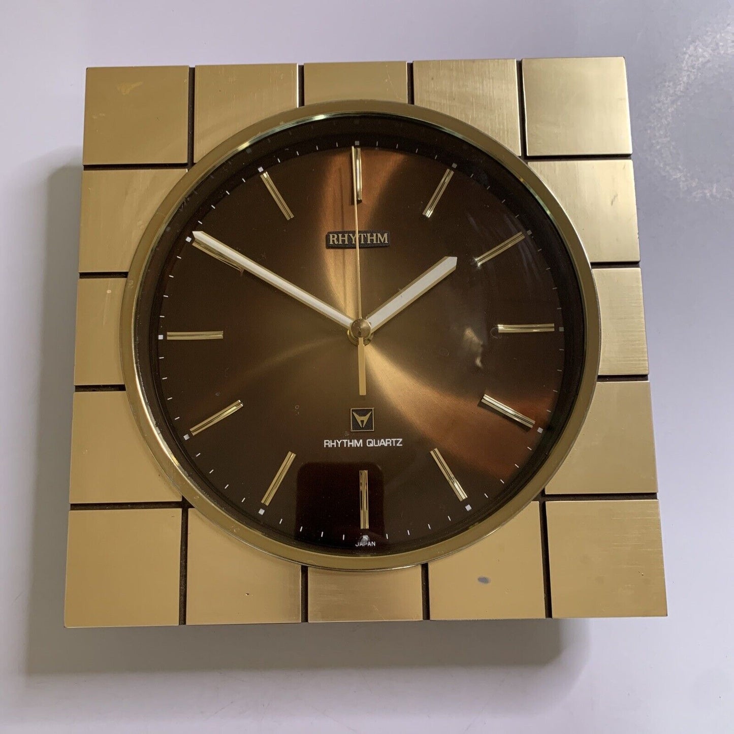 Rhythm Quartz Wall Clock 26x26cm Vintage