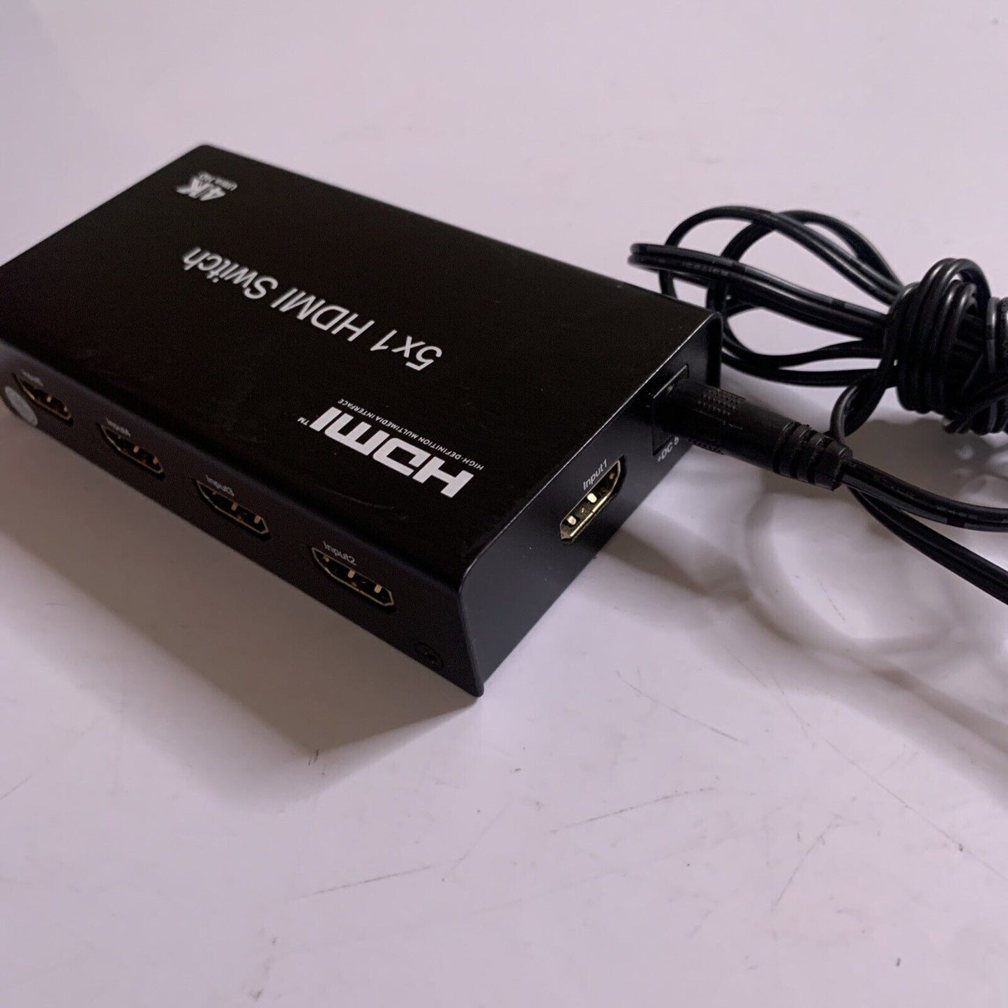 5-Port HDMI Switch 4K Ultra HD Switcher