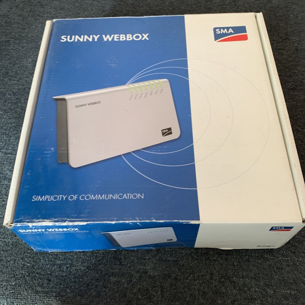 SMA Sunny Webbox RS485 Solar Monitoring System – Retro Unit