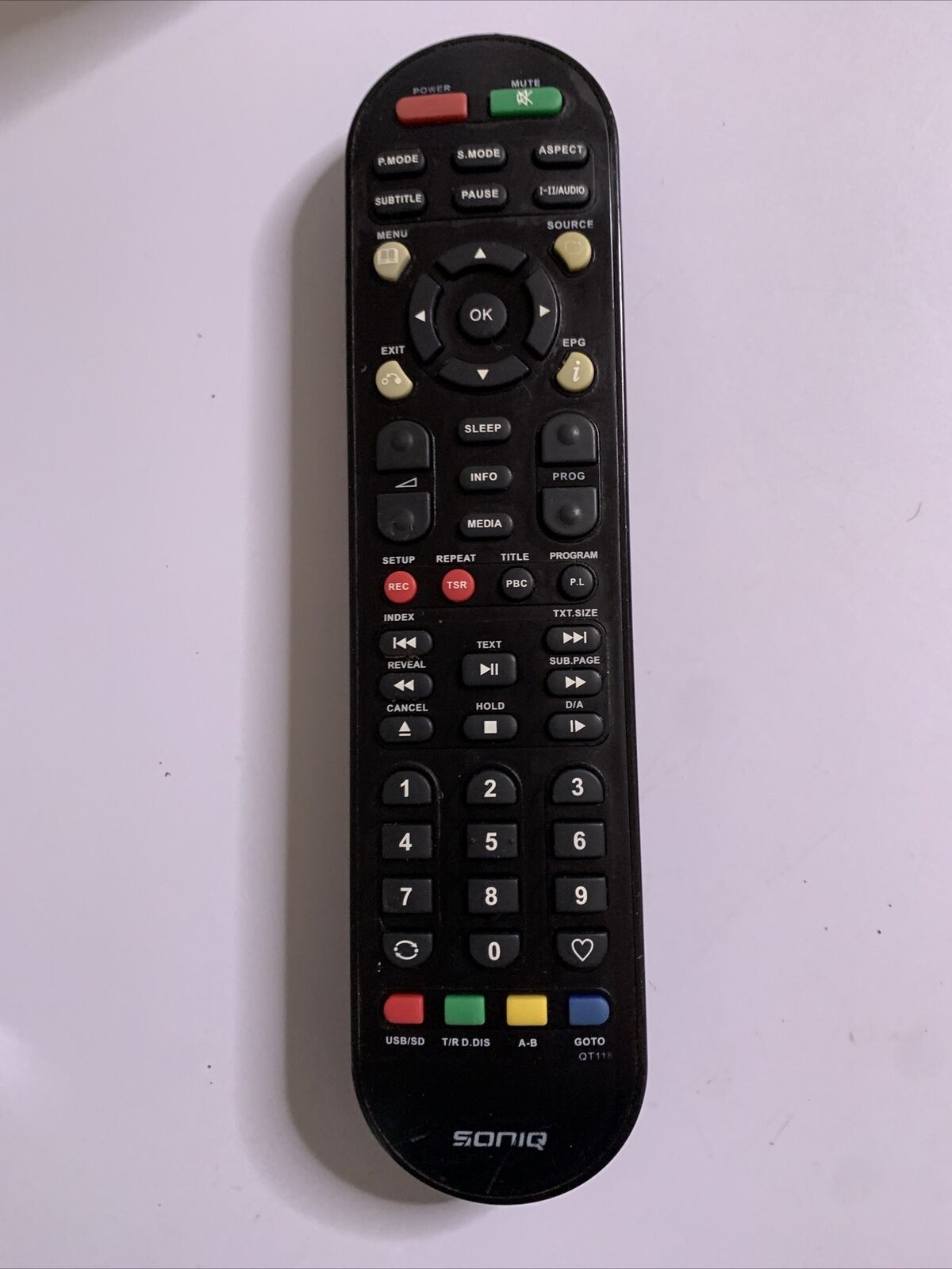 Soniq Genuine Remote Control QT118 for SONIQ TV