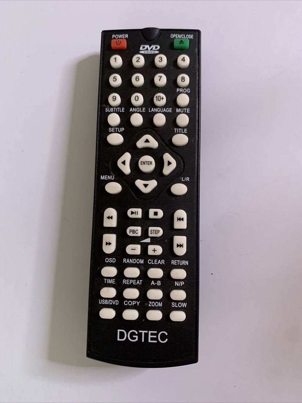 Genuine DGTEC DVD Remote Control KR-568 for DVD Player – Retro Unit